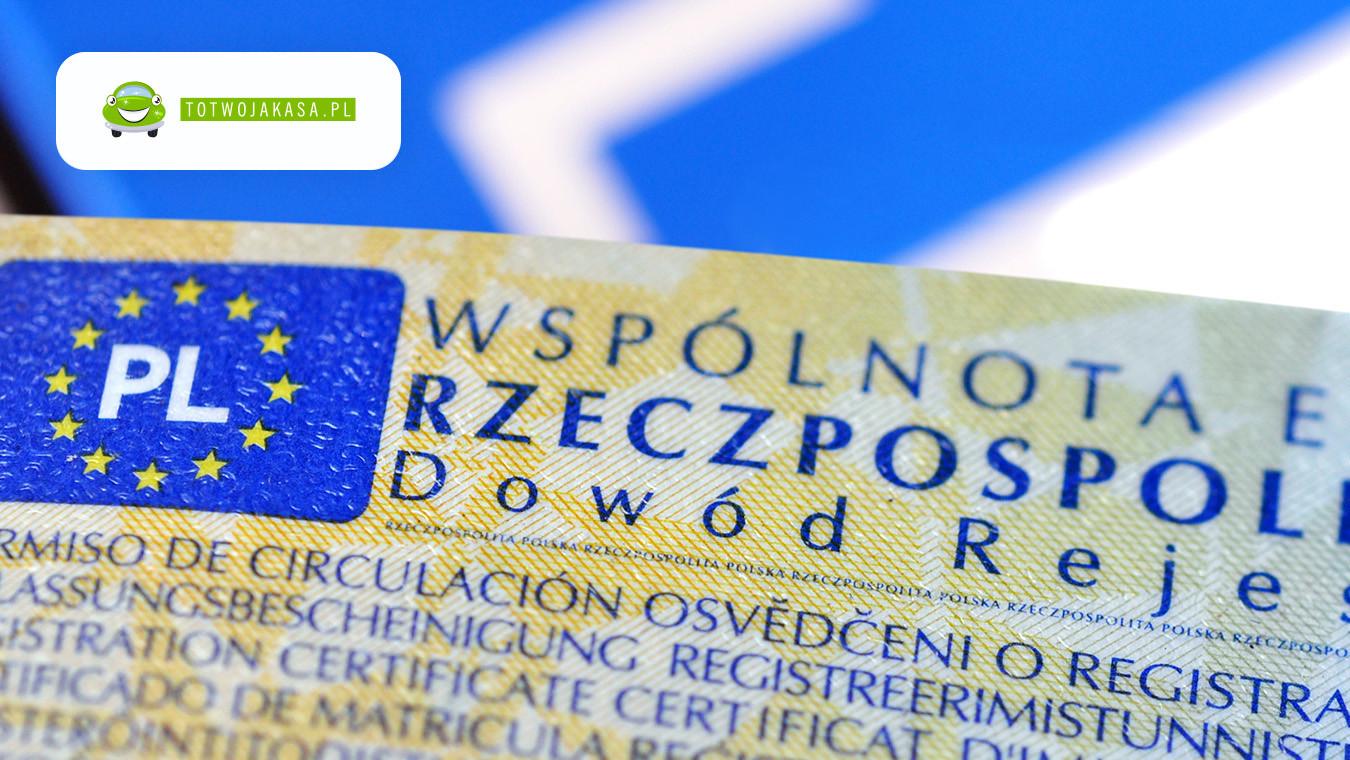 Dowód rejestracyjny – co zawiera, kiedy trzeba go okazać?
